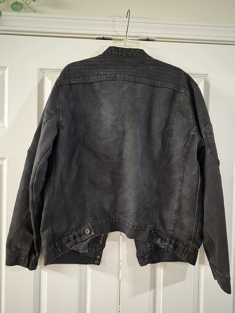 Ring of Fire Men's Black Badge-Embellished Jacket - Picture 6 of 6
